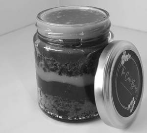 Chocolate Caramel Cake Jar - Meduim Size
