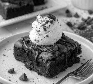 Egg Hazelnut Brownie