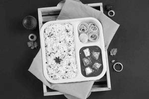 Palak Paneer Rice Lunchbox