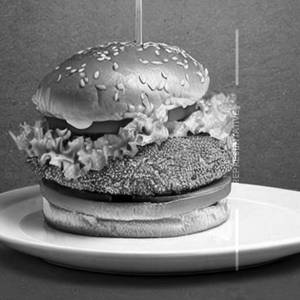 Chicken egg burger