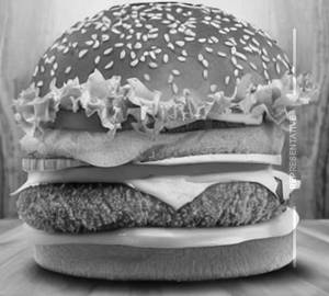Double tikki cheese burger