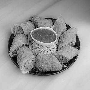 Veg Kurkure Spring Rolls