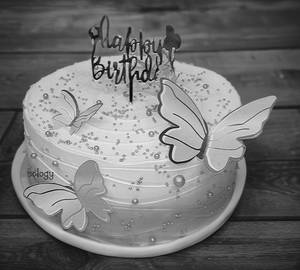 Butterfly Theme Cake (500gm)
