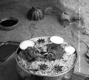 Chicken mughlai biryani