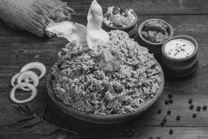 Curd Rice + Curry leaf Ghee Podi Rice Bowl