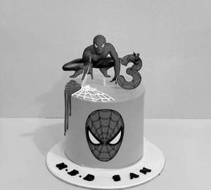 Spiderman Coustomised Cake (1kg)