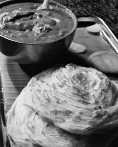 Parotta & Chicken Curry