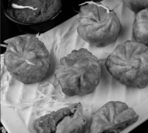 Whole Wheat Veg Fried Momos [6 Pieces]