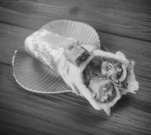 Egg paneer roll