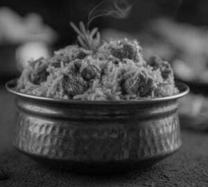 Mutton thokku biriyani