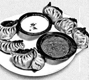 Chicken fry momo
