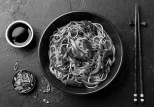 Three Pepper Chicken Udon Noodles