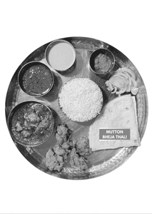 Mutton Bheja Thali