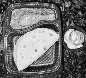 Chicken and Roti