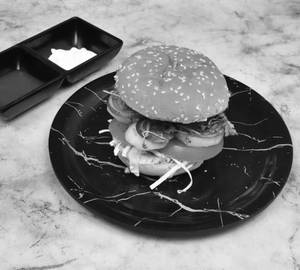Schezwan burger