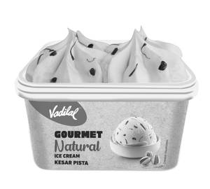 Kesar Pista Gourmet Natural- Ice Cream Tub [750 Ml]