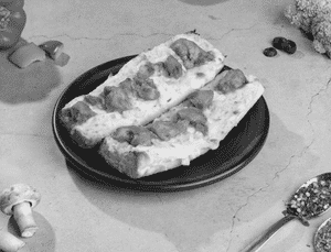 Chicken Tikka Garlic Bread.