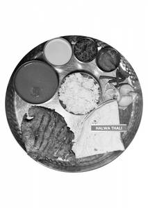 Halwa Fish Thali (big Size)