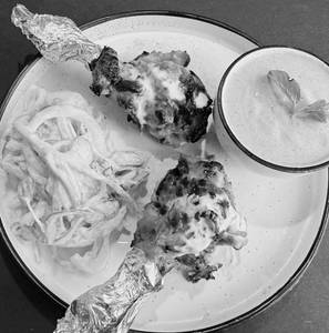 Malai Tangdi Kebab (4pcs)