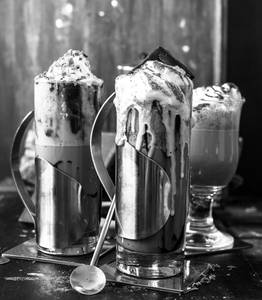 Cold Coffee With Ice Cream