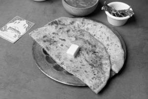 Aloo Paratha With Aloo Curry