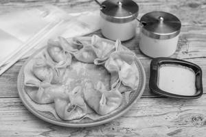 Mutton Sumai Momos [8 Pieces, Big]
