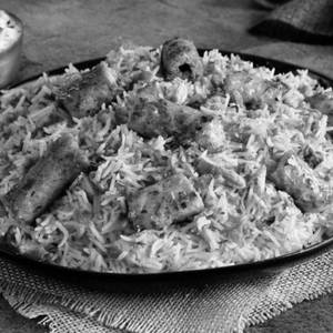 Hyderabadi Chicken Seekh Biryani