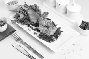 Burnt Garlic Prawns