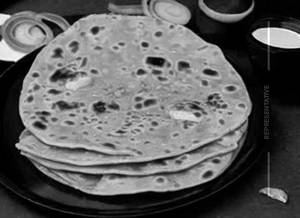 Butter Aloo Paratha