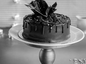 Chocolate Truffle Cake | Eggless | Vegan
