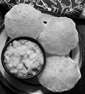 Poori with kilangu 3pcs
