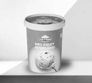 Dry Fruit Overloaded Ice Cream [500 Ml]