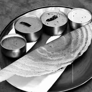 Schezwan Sada Dosa