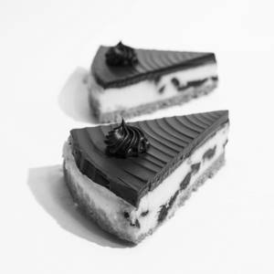 Eggless Chocolate Cheesecake