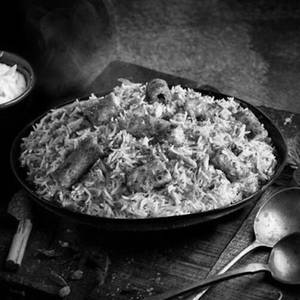 Hyderabadi Mutton Seekh Biryani