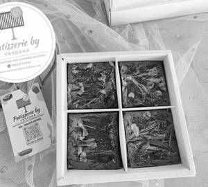 Eggless walnut brownie 350 g