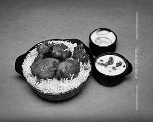 Chicken Tangdi Biryani [Half]