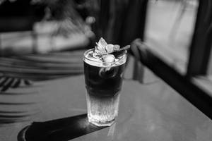 Cold Brew Tonic with Basil