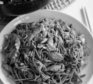 Chicken noodles