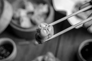 Edamame & Truffle Dumpling