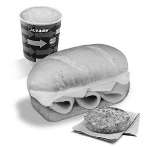 Chicken N' Cheese Sandwich (10cm) + Coffee + Hashbrown