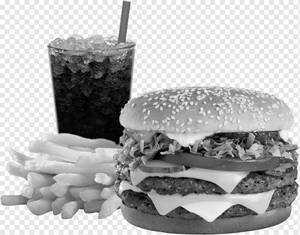 Veg Burger + Fries + 200ml Cold Drink