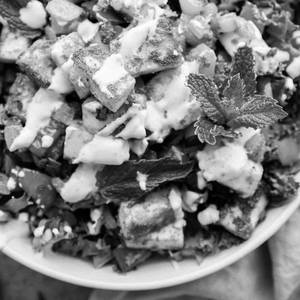Marinated Paneer Salad [100% Real Paneer]