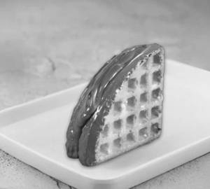Coffee Mocha Crispy Waffle