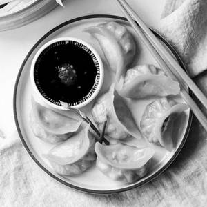 Cheese & Corn Pan-fried Momos