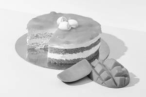 Exotic Alphonso Cake (450 Gms)