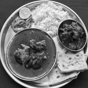 Mutton Thali