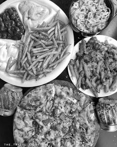 Mediumpizza(prime Dine Pizza)+pasta+fries+brownie(4pc)+750mlcold Drink