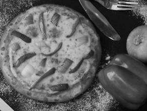Onion Capsicum Pizza [7 Inches]