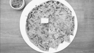 Onion butter paratha